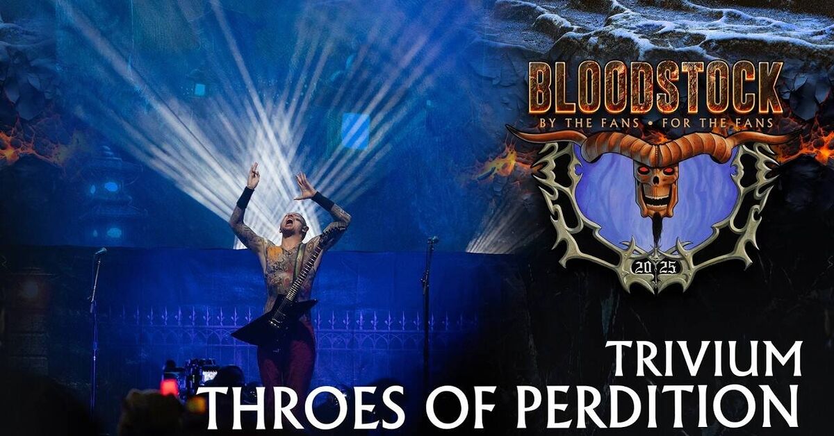 Trivium - Throes of Perdition (with III of Sleep Token) on Bloodstock Open Air 2025 - Музыка, Видео вк, YouTube, Клип, Рок, Trivium, Хард-Рок, Heavy Metal, Metal, Bloodstock, Thrash Metal, Видео