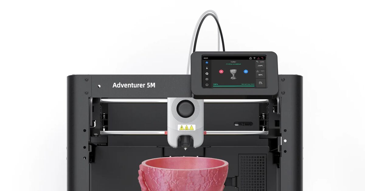 Flashforge AD5M 3D-принтер для бизнеса и творчества - 06.04.26 13:19 ...
