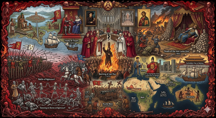 �������� 1400-�, ������ 2: ������ ��������� ������, �������� ��� ���� � ����� �� ������ � ��������. ������� 1411�1420 �����