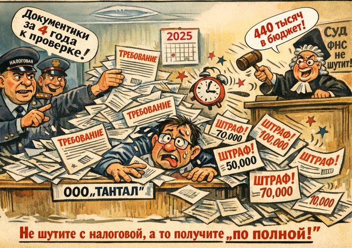 Как Тантал проиграл налоговой