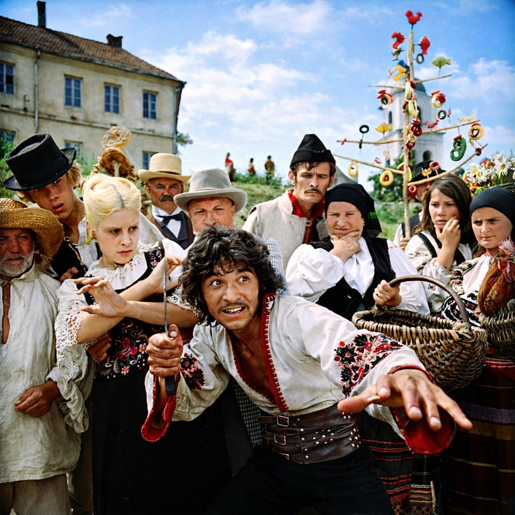 Behind the scenes of The Gypsies Go to Heaven: bare feet, freezing rain, goose fat from the cold, and a director who brings the actors to tears - My, Tabor goes to heaven, Svetlana Toma, Eugene Doga, Soviet cinema, Soviet actors, Video, Rutube, Longpost