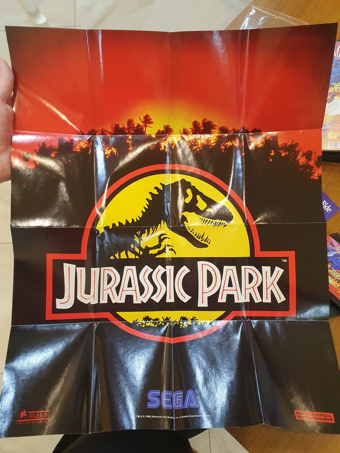Плакат Jurassic Park