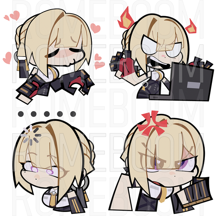 Evelyn Emoji Pack 09