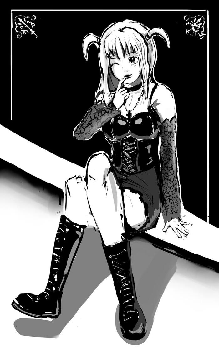 Amane misa death note fan art