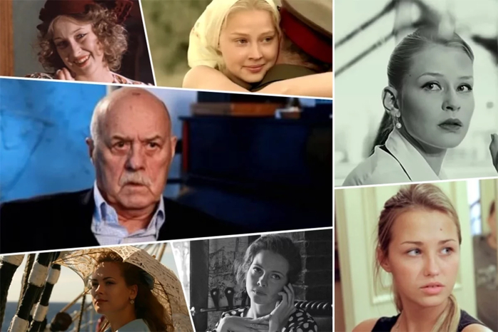 Лариса Удовиченко, Светлана Ходченкова, Юлия Пересильд, Аглая Шиловская, Екатерина Гусева, Анна Горшкова, Станислав Говорухин. Коллаж АиФ