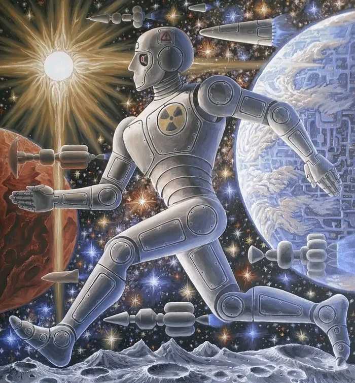 Смитсоновский музей авиации и космонавтики попросил разрешение использовать в выставке мой арт