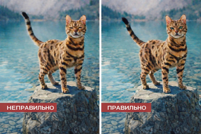 ИИ нейросеть оживить фото - сравнение подходящего и неподходящего исходника
