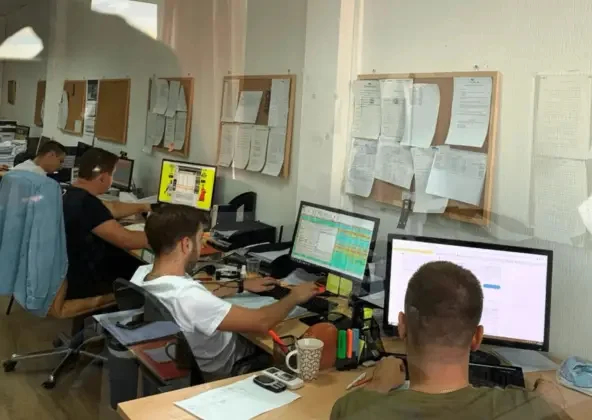Первые логисты компании 
