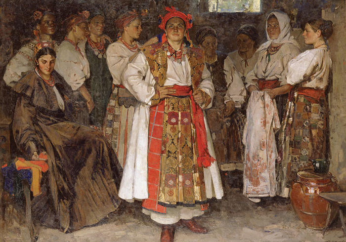 Ф. Г. Кричевский "Невеста" (1910)