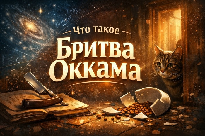 Бритва Оккама, или почему сложные объяснения обычно ошибаются