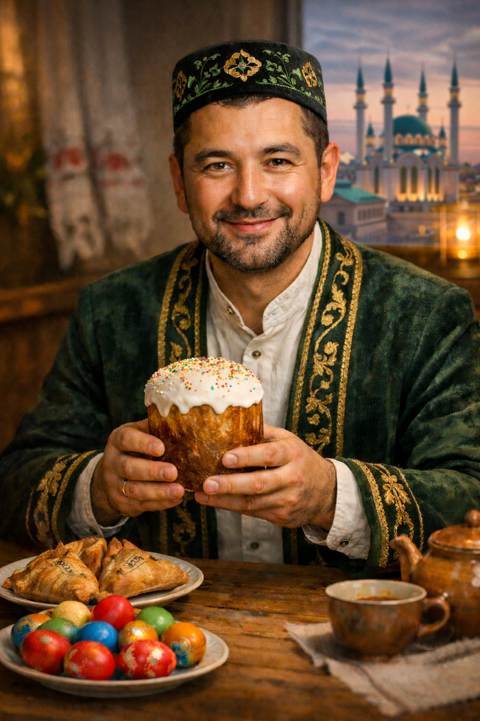 С наступающей Пасхой!