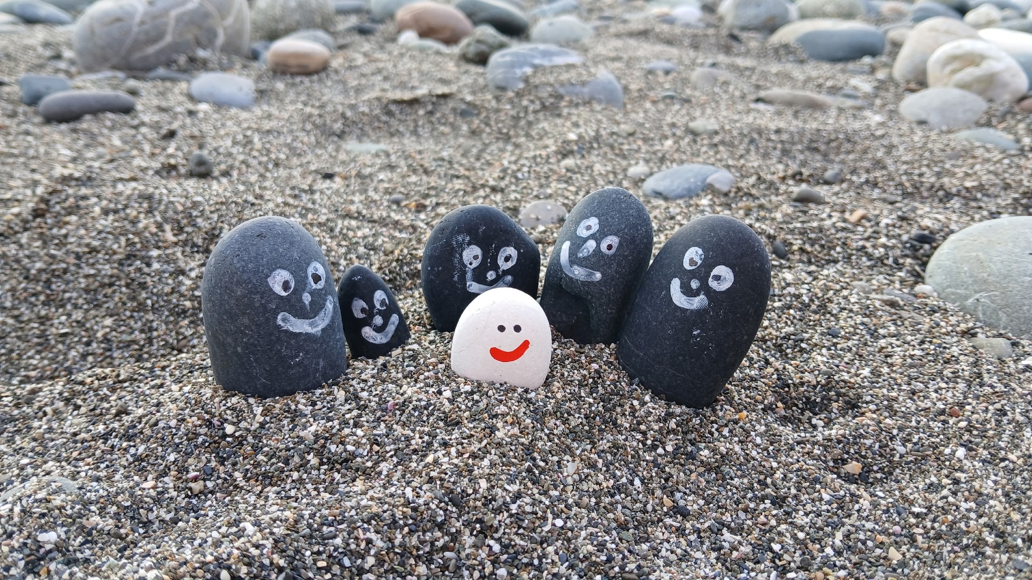 Marine - Natural stones, Memology