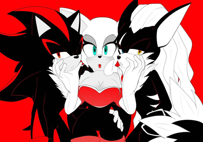 "Black, Red and White"