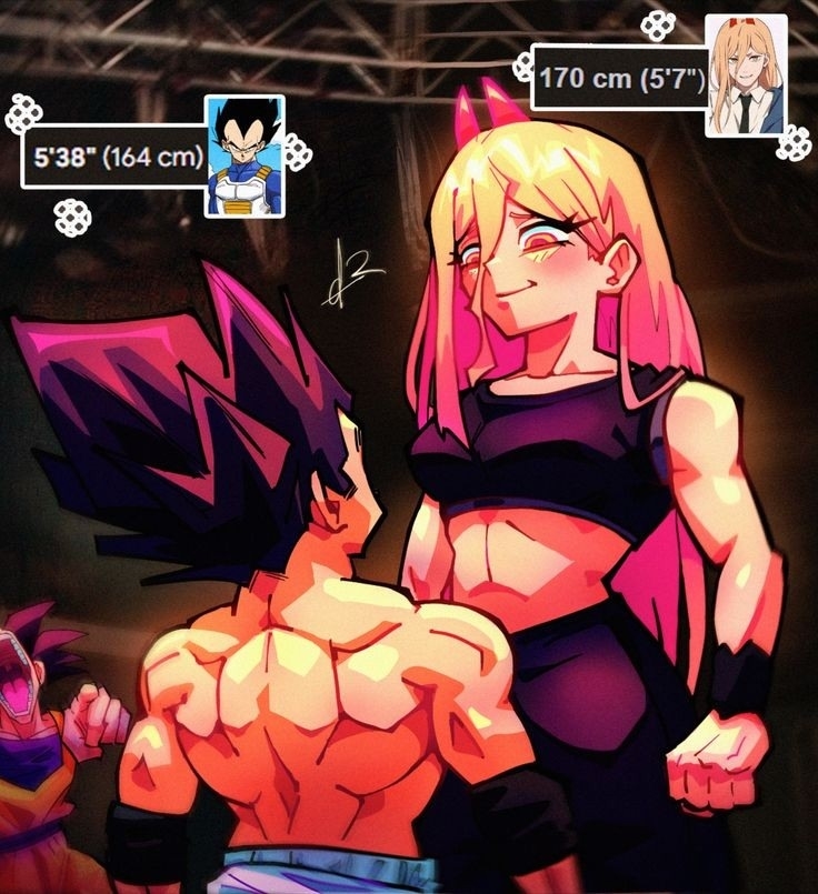 Vegetta - Prince of Dwarves - Images, Dragon ball, Chainsaw man, Memes, Anime memes