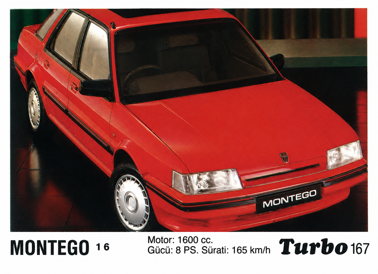 Вкладыш №167 — Montego 1.6, восстановленное изображение