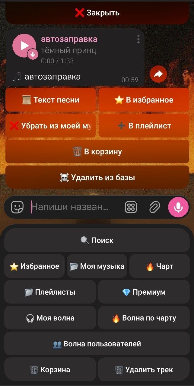 ���� ������.��������� ����� � ������ ����� ������������ ���� � Telegram
