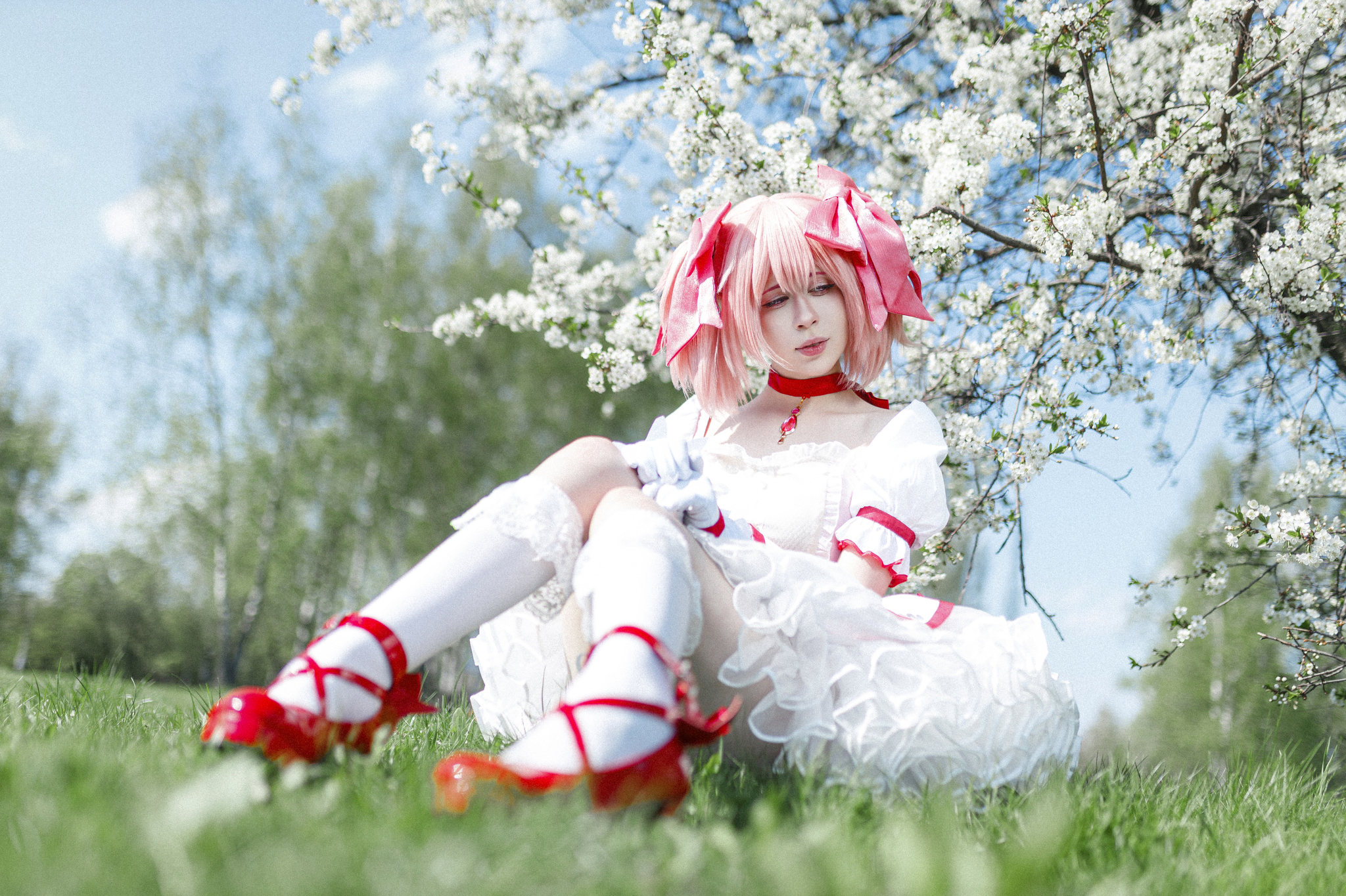 Madoka cosplay by ezzechka - Series My Cosplays
, My, Anime, Cosplay, PHOTOSESSION, Cosplayers, Girls