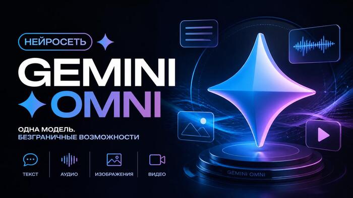 Google Gemini Omni: ����� ��������� Google ��� ��������� � �������������� �����, ������ � �����������
