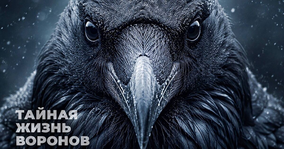 The Secret Life of Crows: The North's Smartest Mafia - My, Predatory animals, Winter, Birds, Predator birds, Crow, Crow, Black crows, Rodents, Hunting, Animals, Wild animals, Video, Rutube