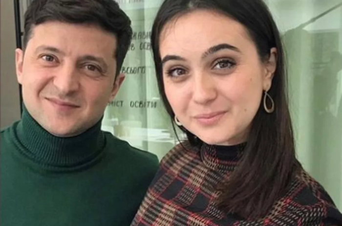Зеленский и Мендель в 2019 году. соцсети