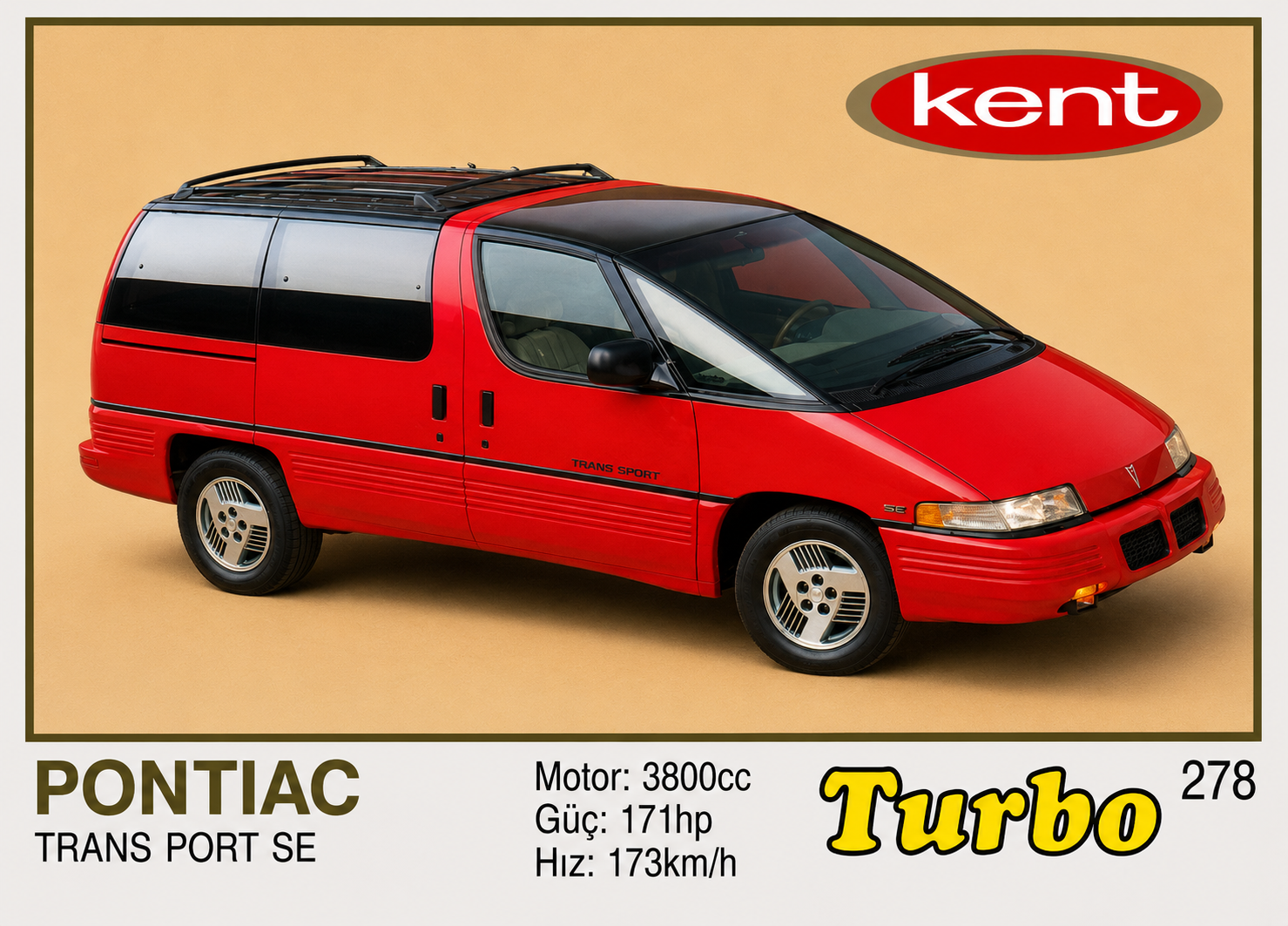Вкладыш №278 — Pontiac Trans Sport, восстановленное изображение