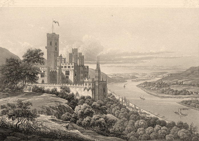 Schloss Stolzenfels. ������������� ����.