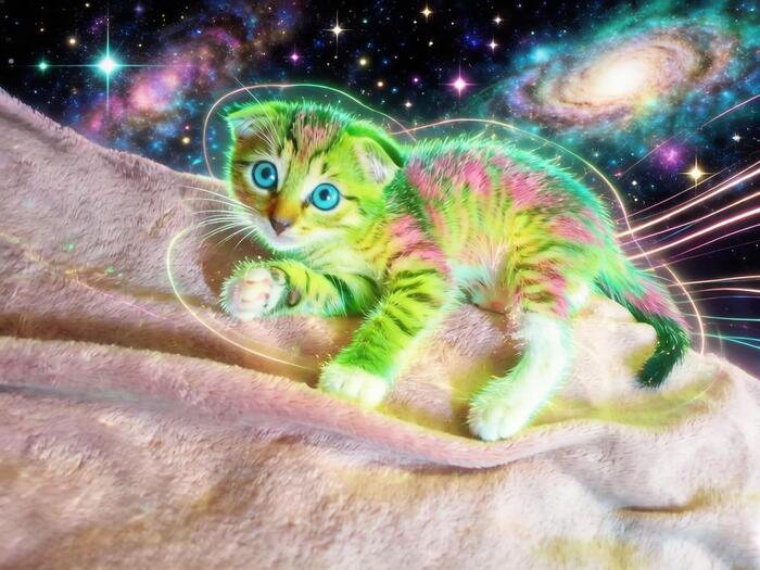 Котик Джокер и нейросеть