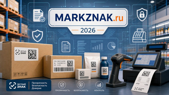 Маркировка «Честный Знак» в 2026-м