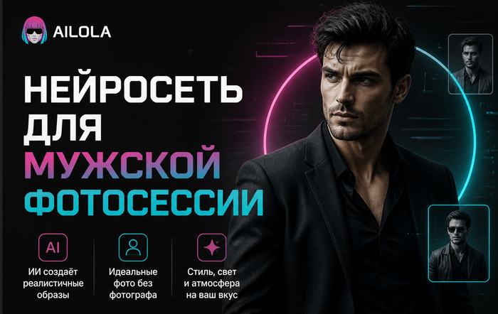 Нейросеть для мужских фото: идеи фотосессии, стили и готовые промпты