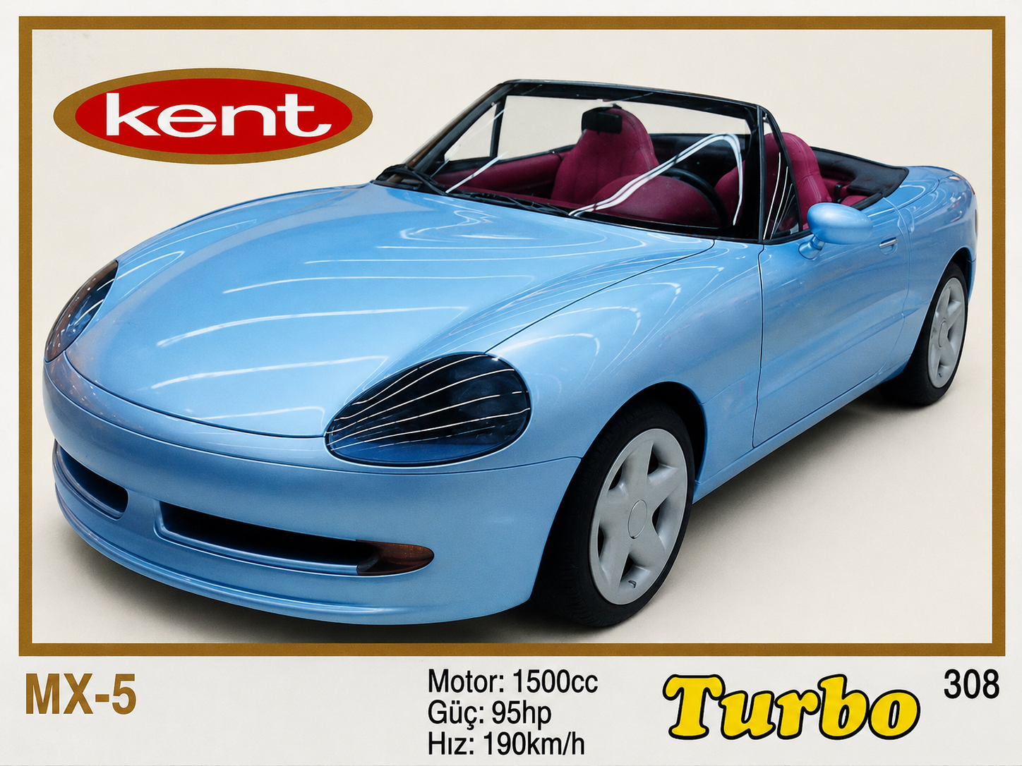 Вкладыш №308 — Karmann Idea, восстановленное изображение