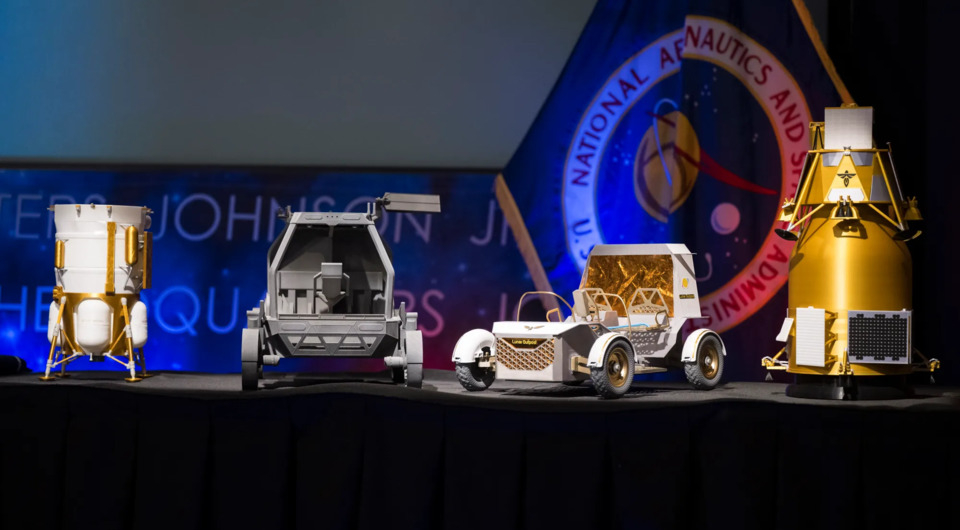 NASA has commissioned Blue Origin to deliver rovers for astronauts to the lunar south pole. - Cosmonautics, moon, NASA, Longpost
