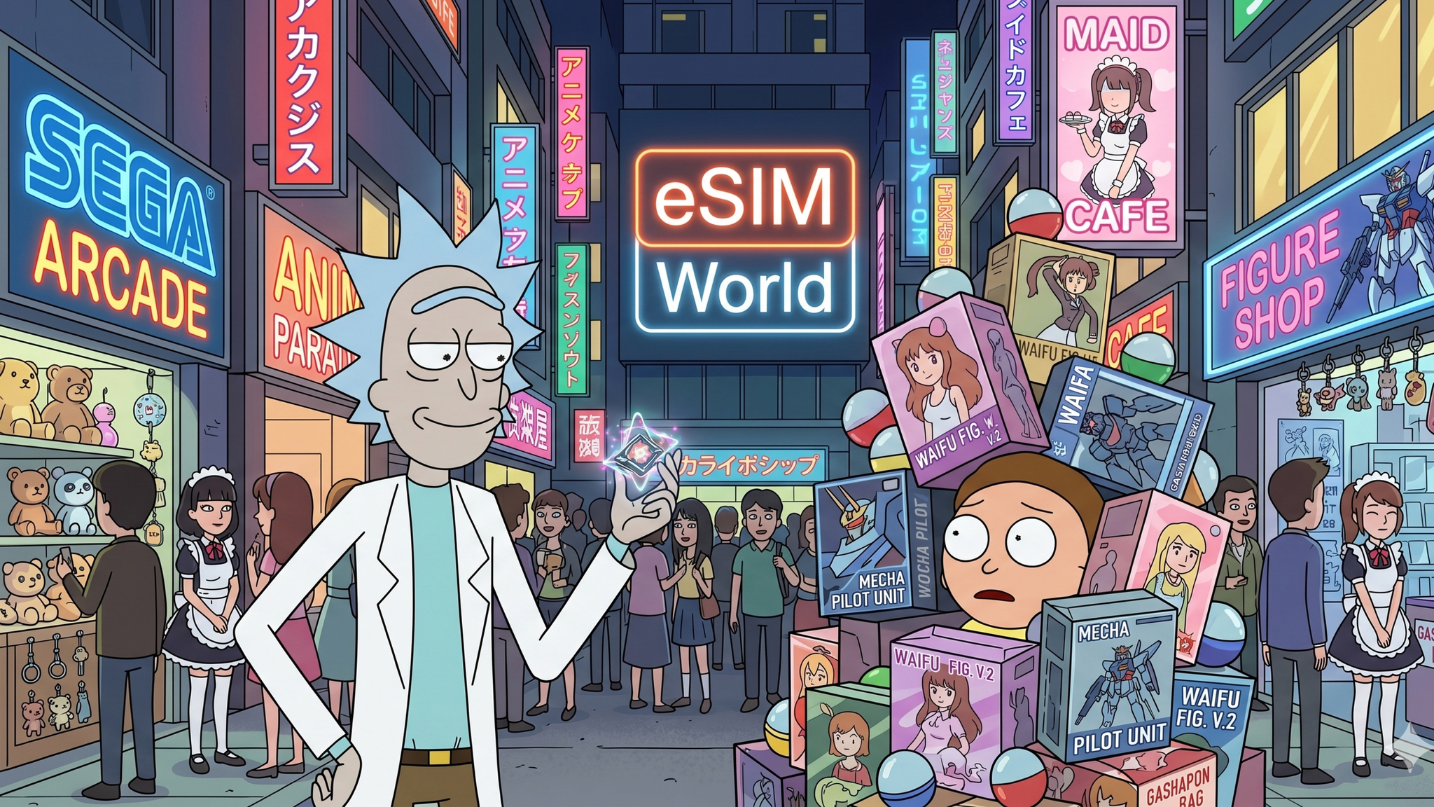 Where would Rick and Morty go if they were stuck on Earth? We choose countries based on their personalities. - Rick and Morty, Serials, Movies, Travels, Roaming, cellular, Internet, Mobile Internet, Bypass locks, Longpost, Company Blogs