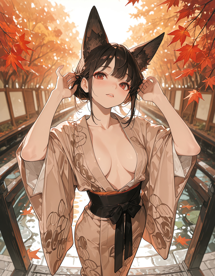 Model: Illustrious (hyphoria_v002) + ��������� LORA