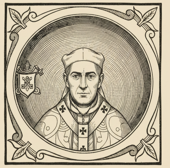Папа Григорий IX и его герб