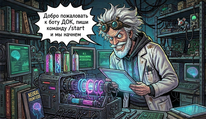 Хроники безумного учёного: как No-Code и щепотка ворчания оживили моего первого Telegram-бота