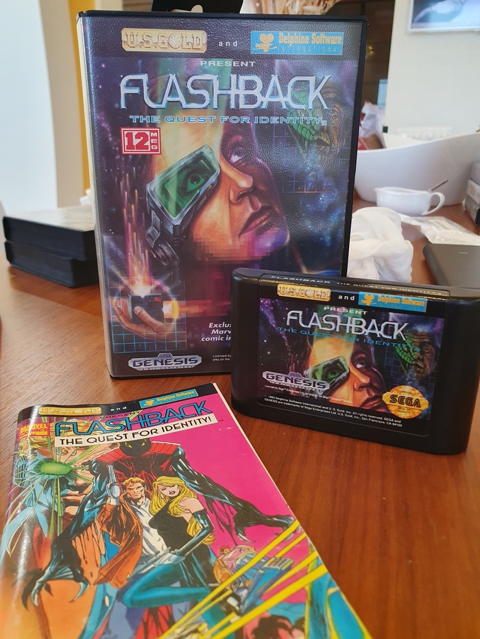 ������������ �������� Flashback: The Quest for Identity �� Sega Genesis