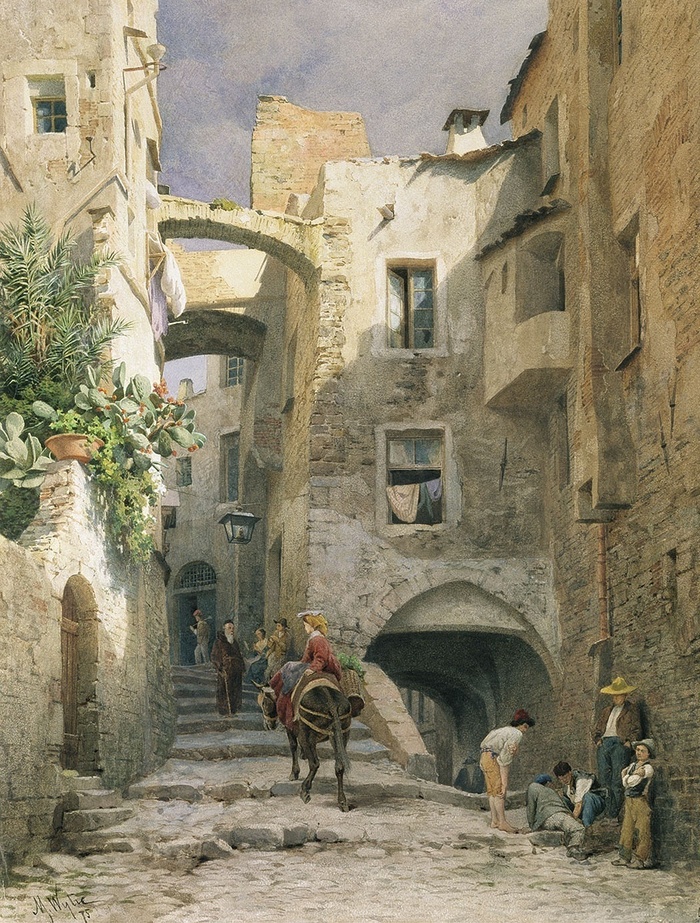 "����� � ���-����" (1876) ��������������� ������� �����, �����-���������