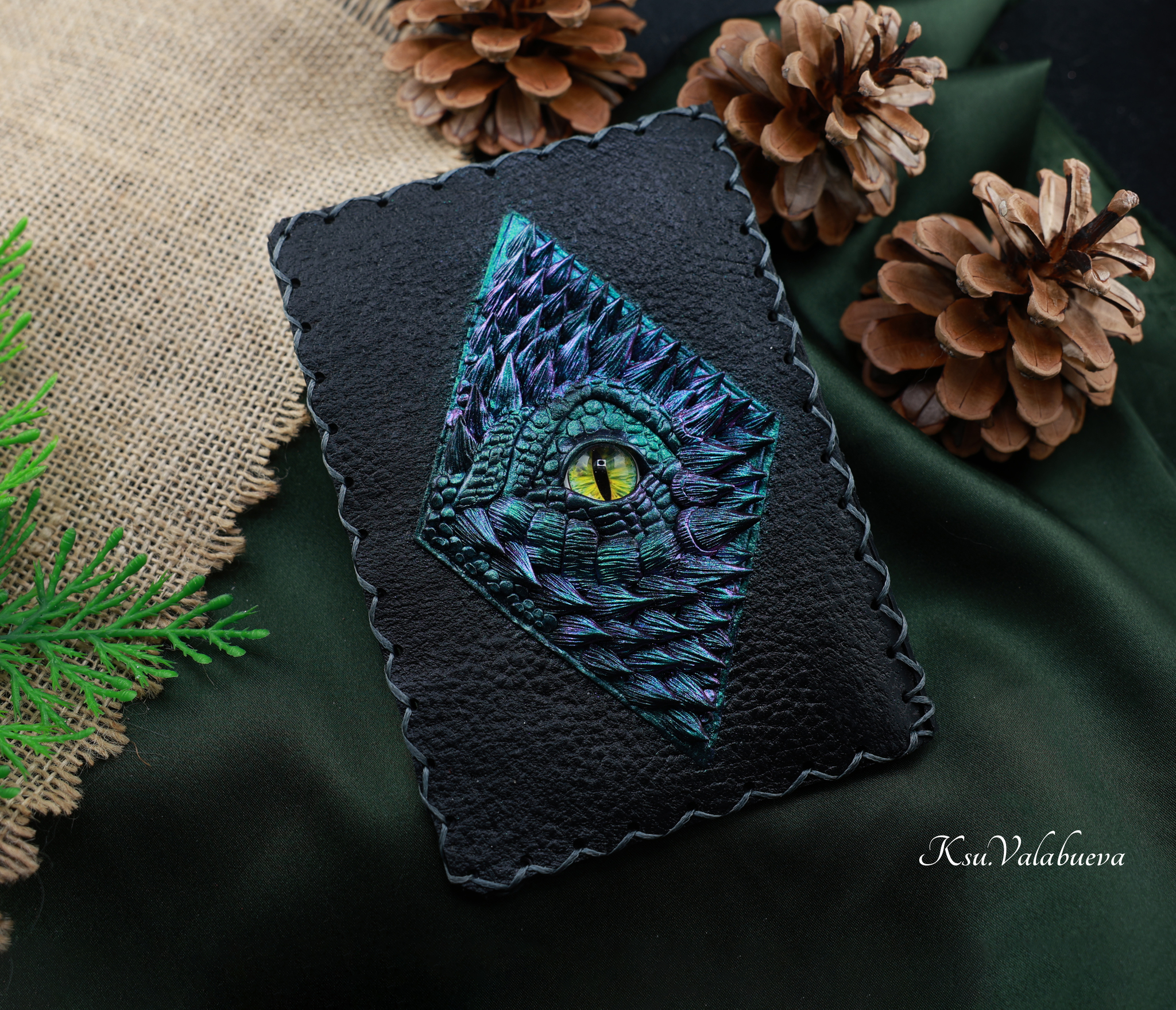 Dragon's Eye Passport Covers - Series Passport covers
, My, Polymer clay, Needlework without process, Handmade, Needlework, Cover, Eye of the Dragon, Longpost