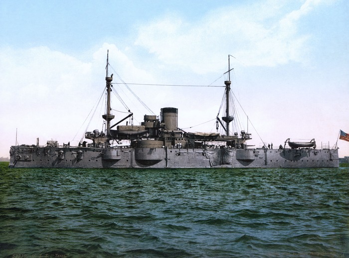 ���������� USS Texas ����� 1890 � 1905 ������