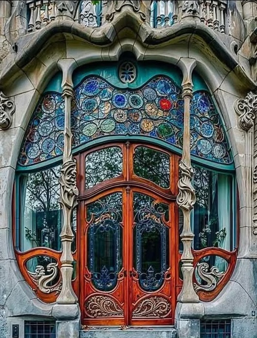11) "Casa Batllo di Barcelona" - ���������, �������. ���������� Antoni Gaudí. ���� ��������� 1877