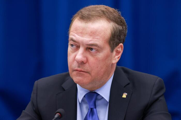 Заместитель председателя Совета безопасности РФ Дмитрий Медведев © Владимир Гердо/ ТАСС