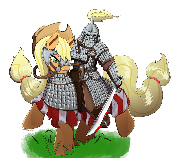 Mongolian Warrior And Applejack
