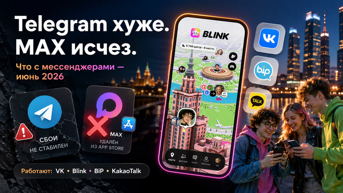 Telegram �� ����, MAX ������� �� App Store � ��� ������ ���������� � ������������� � ���� 2026