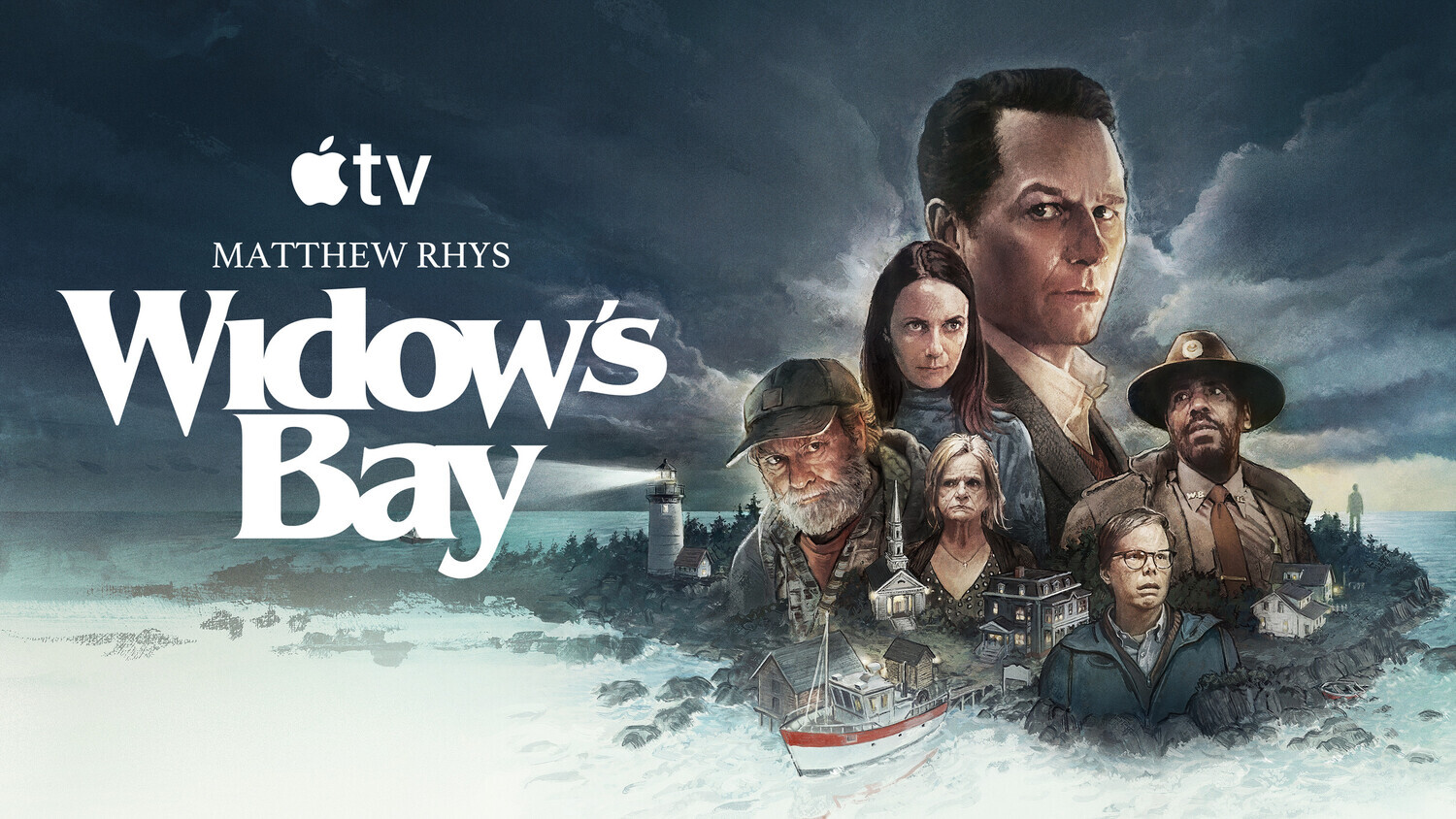Новости по сериалу Widow's Bay - Серия News 3, Моё, Новости кино и сериалов, Сериалы, Apple, Apple TV, США, Постер, Комедия, Драма, Ужасы, Черный юмор, Новинки, Новый сезон, Продолжение, Мэр, Остров, Проклятие, Тайны, Неожиданно, Секрет, Интрига