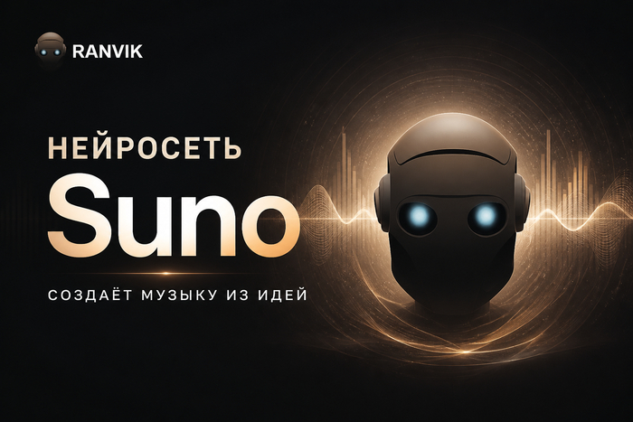 Нейросеть Suno: Как генерировать песни, экспериментировать с голосом и создавать привлекательные треки с помощью ИИ