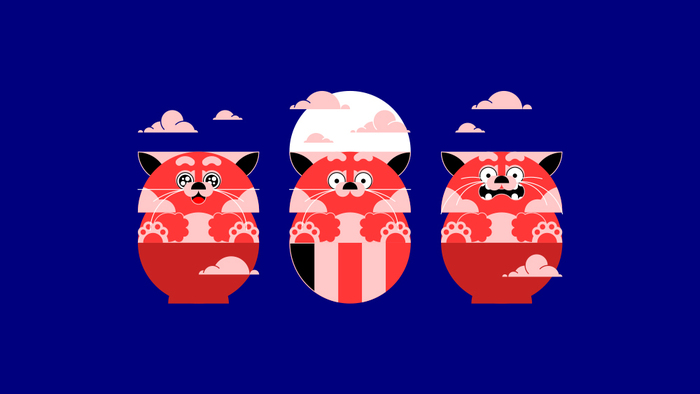 Минималистичная красная панда: Firefox, который на самом деле не лиса