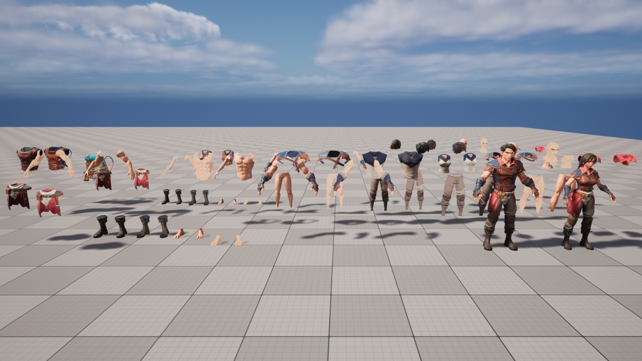 Giveaway DOCKS VOL.2 - Powell Dock (Modular / Low Poly), Modular Stylized Character Creator - Adventurer and White castle on Fab.com - Инди, Indie game, Distribution, Gamedev, Development of, Unity, Lock, Pier, Characters (edit), Unreal Engine, YouTube (link), Longpost