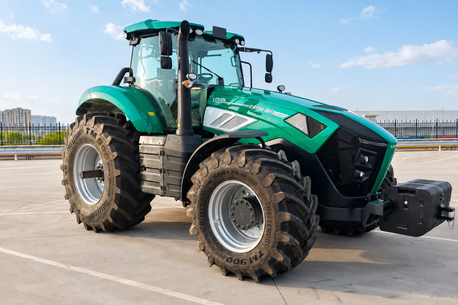 Lovol unveils the E4104-8H hybrid tractor with 410 hp! - Agroscout360, Agronews360, Tractor, China, Technologies, Сельское хозяйство, Agricultural machinery