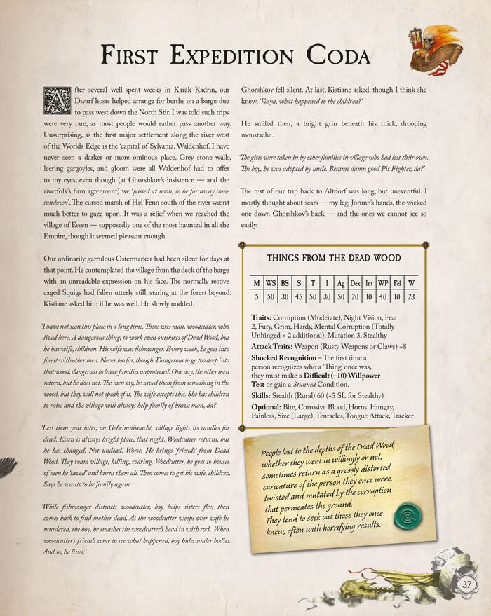 Warhammer Fantasy. Имперский Бестиарий. Первая Экспедиция. 015