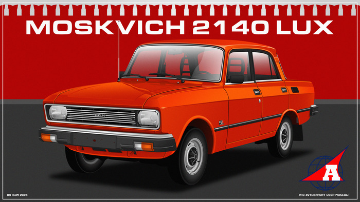 Москвич-2140SL (Moskvich 1500 SL) 1980г.